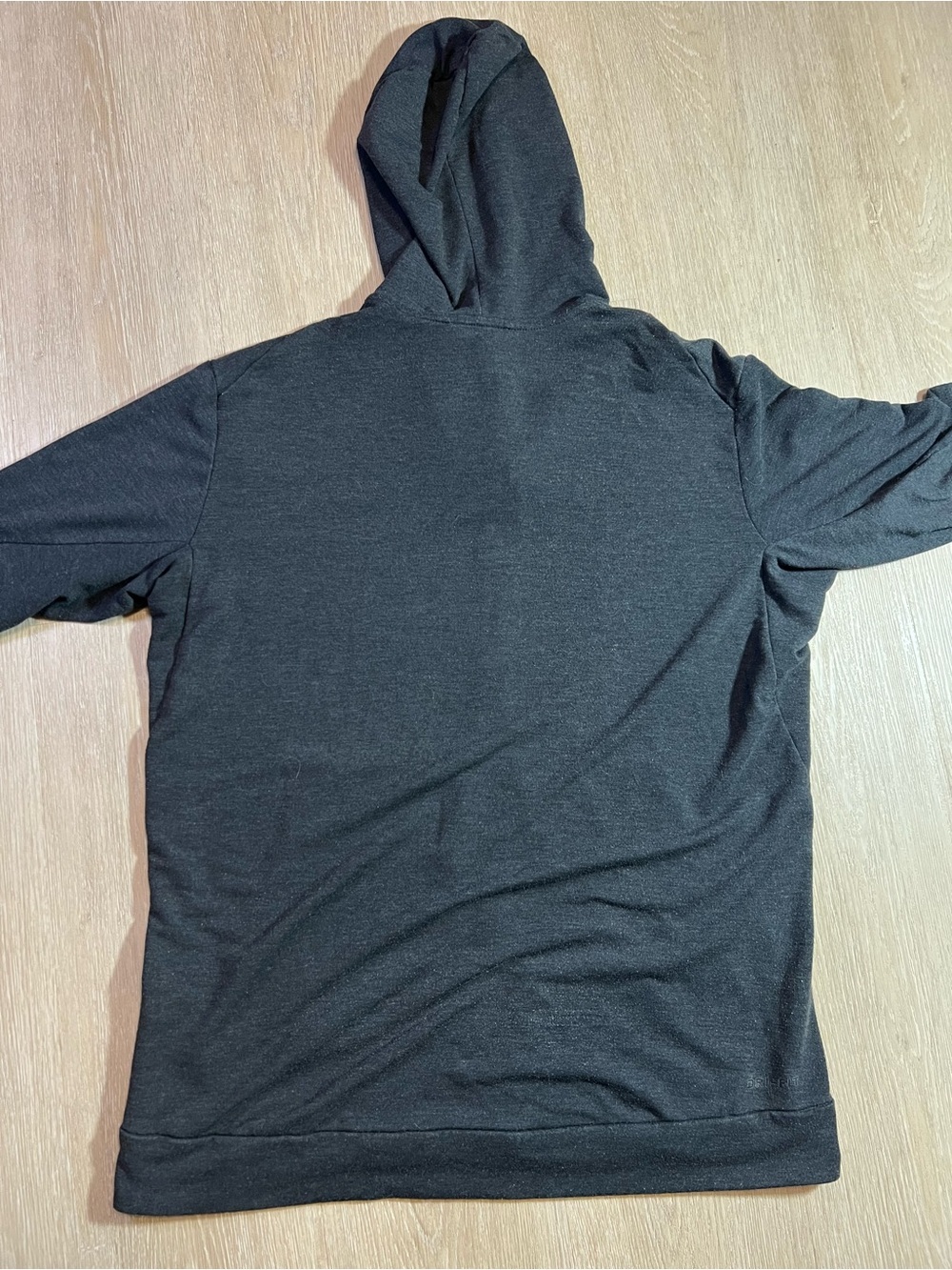 Nike Men’s Size Large Charcoal Full-Zip Dri-FIT Hoodie - Picture 6 of 7